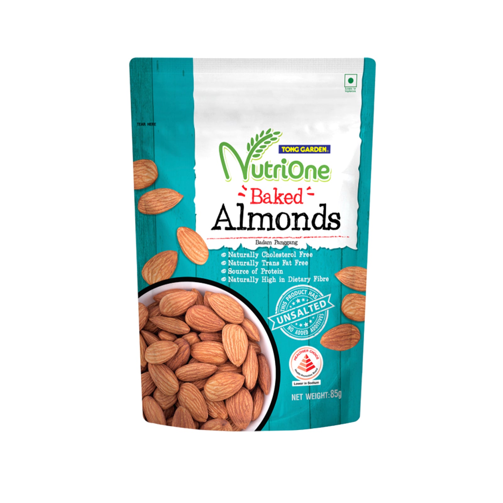 Tong Garden Nutrione Baked Almonds 330g