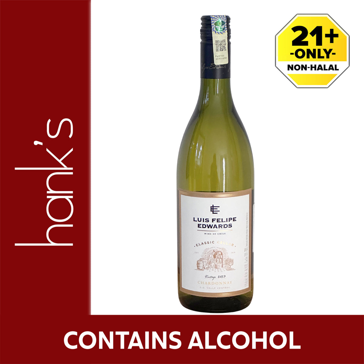 Lfe Cellar Series Classic Chardonnay 18 750ml
