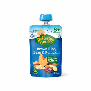 Rafferty Garden Brown Rice, Bean and Pumpkin (Pouch) 120g