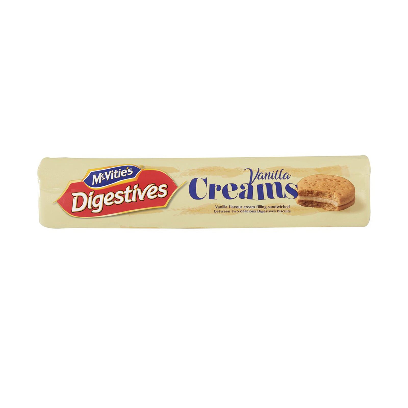 Mcvities Digestive Cream Vanilla Biscuits 168g