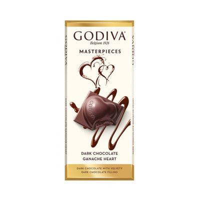 Godiva Masterpieces Dark Chocolate Ganache Hearts 86g
