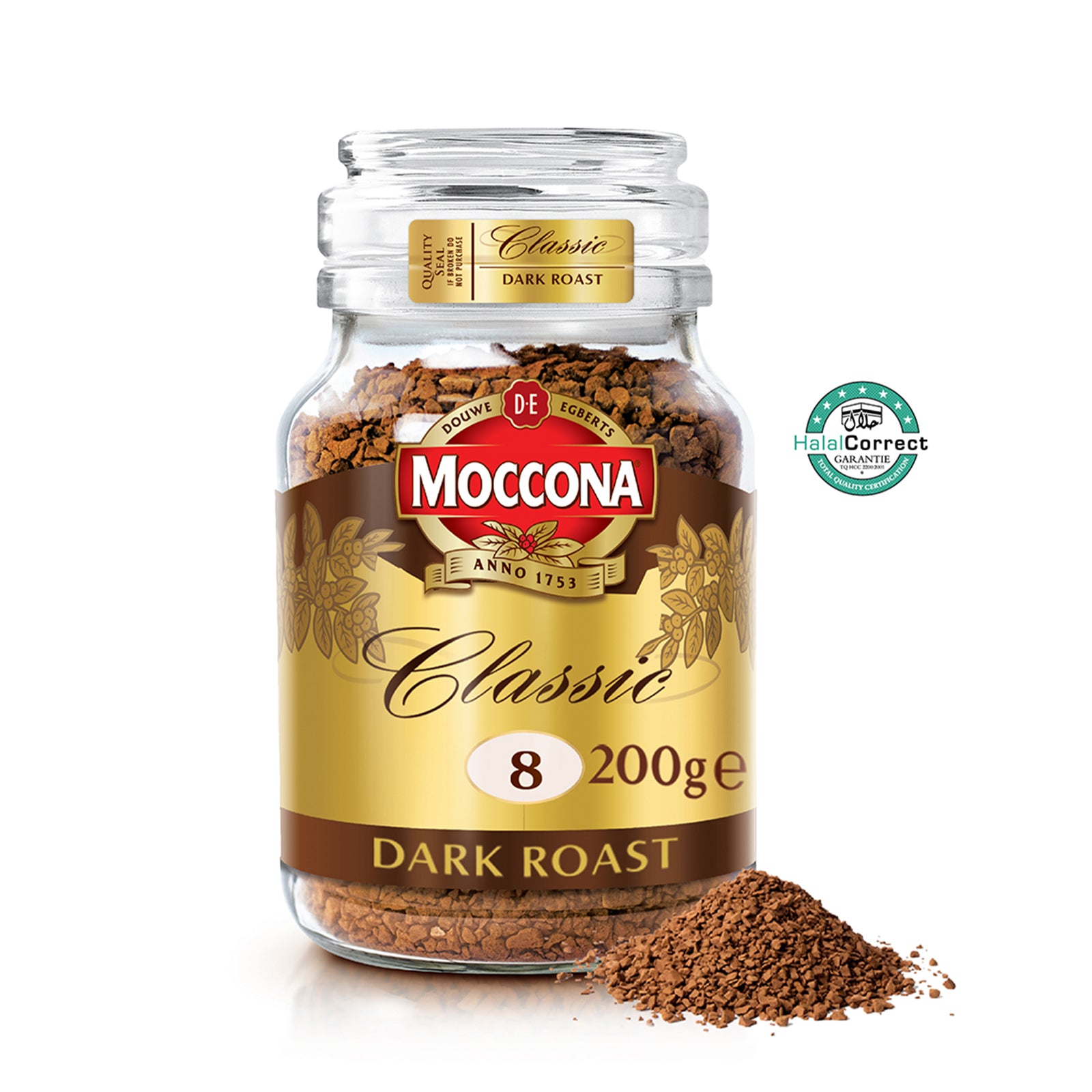 Moccona Classic 8 Dark Roast 200g