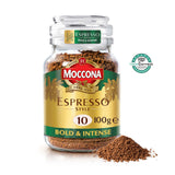 Moccona Espresso Style Intensity 10 Freeze Dried Instant Coffee 100g