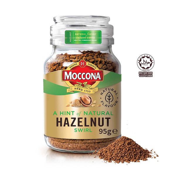 Moccona Roasted Hazelnut Freeze Dried Instant Coffee 95g