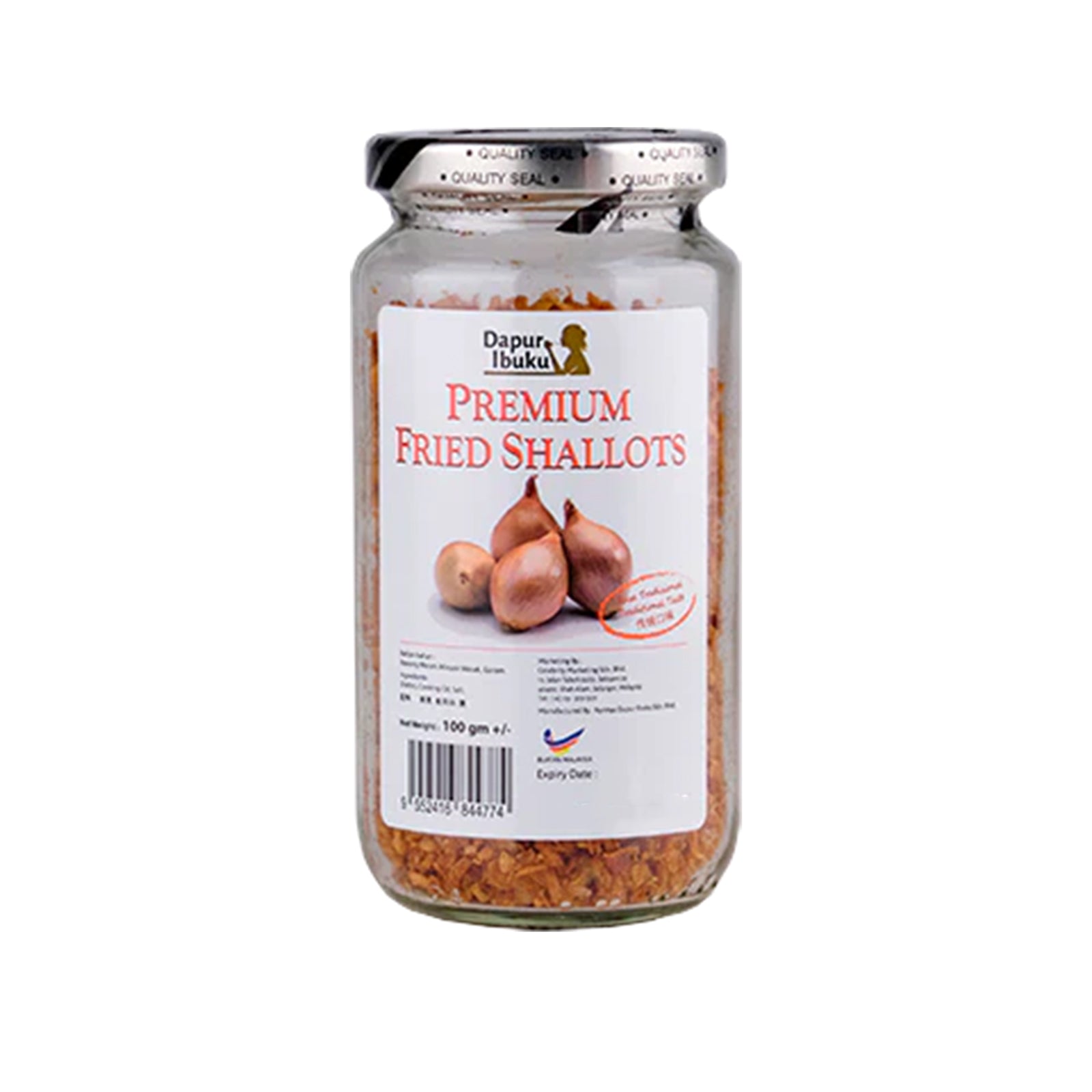 Dapur Ibuku Premium Fried Garlic with Oil 100g