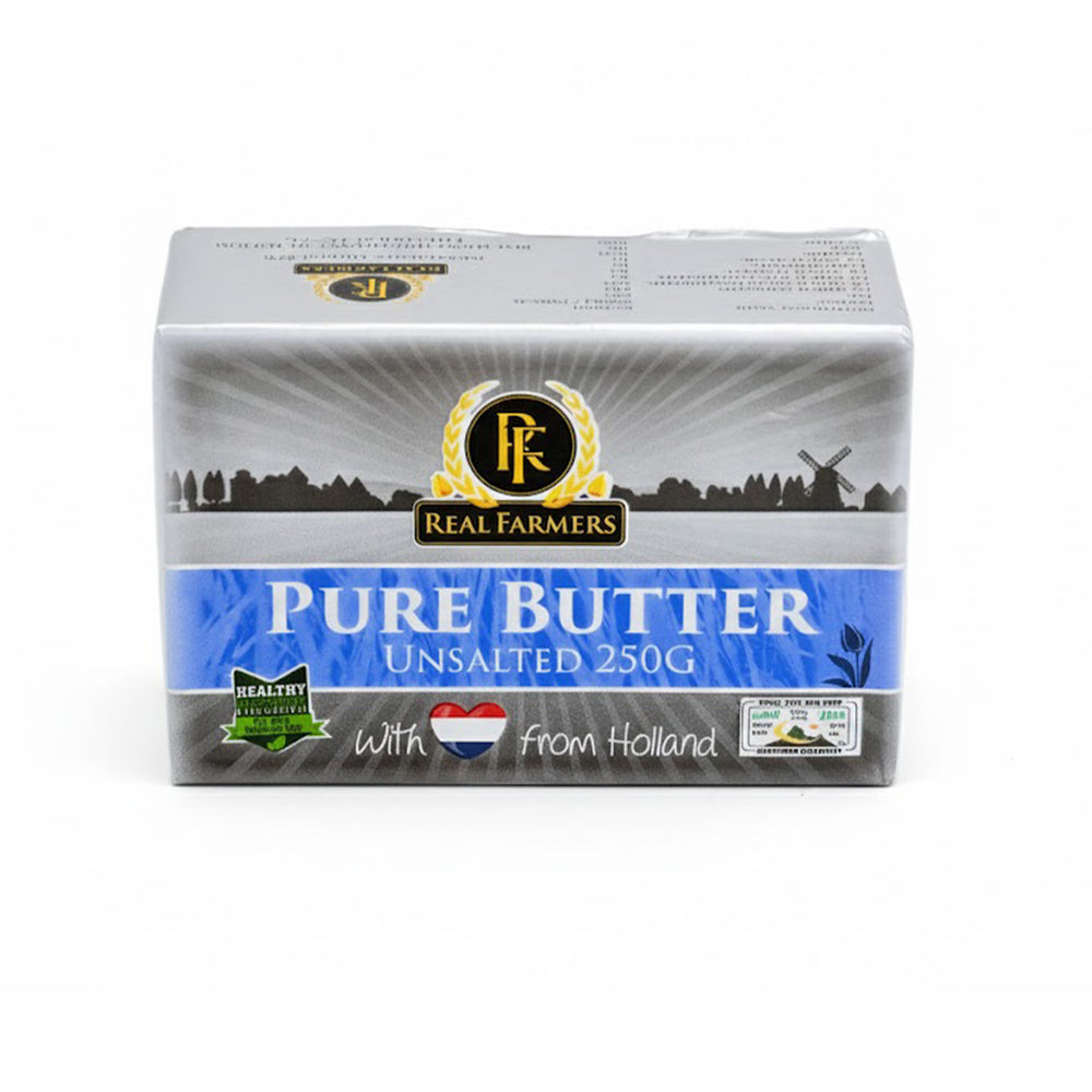 Dutch Real Farmers Unsalted Butter 250g