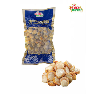 Sea Bucket Frozen Boiled Hotate Scallop 80/100 300g