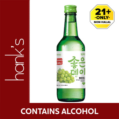 Good Day Green Grape Soju Alcohol 12.% 360ml