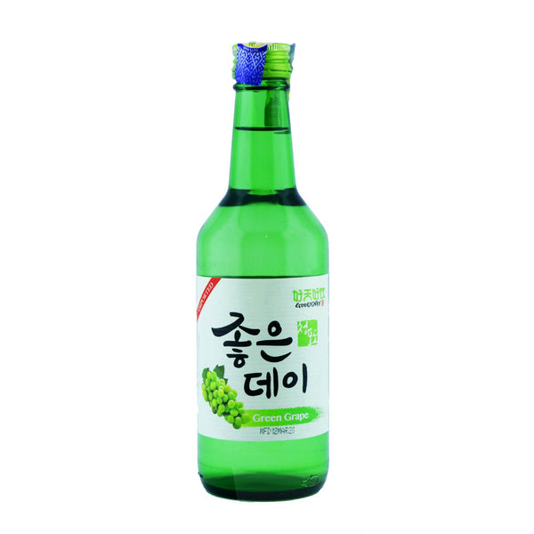 Good Day Green Grape Soju Alcohol 12.% 360ml (highest price)