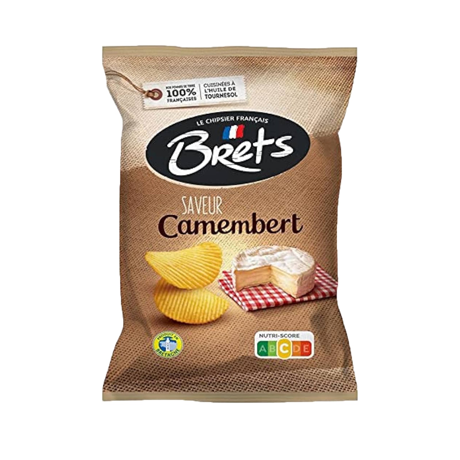 Bret's Chips with Camembert 125g