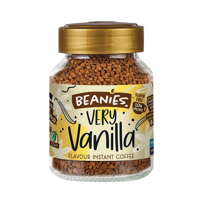 Beanies Very Vanilla Flavour Instant Coffee 50g