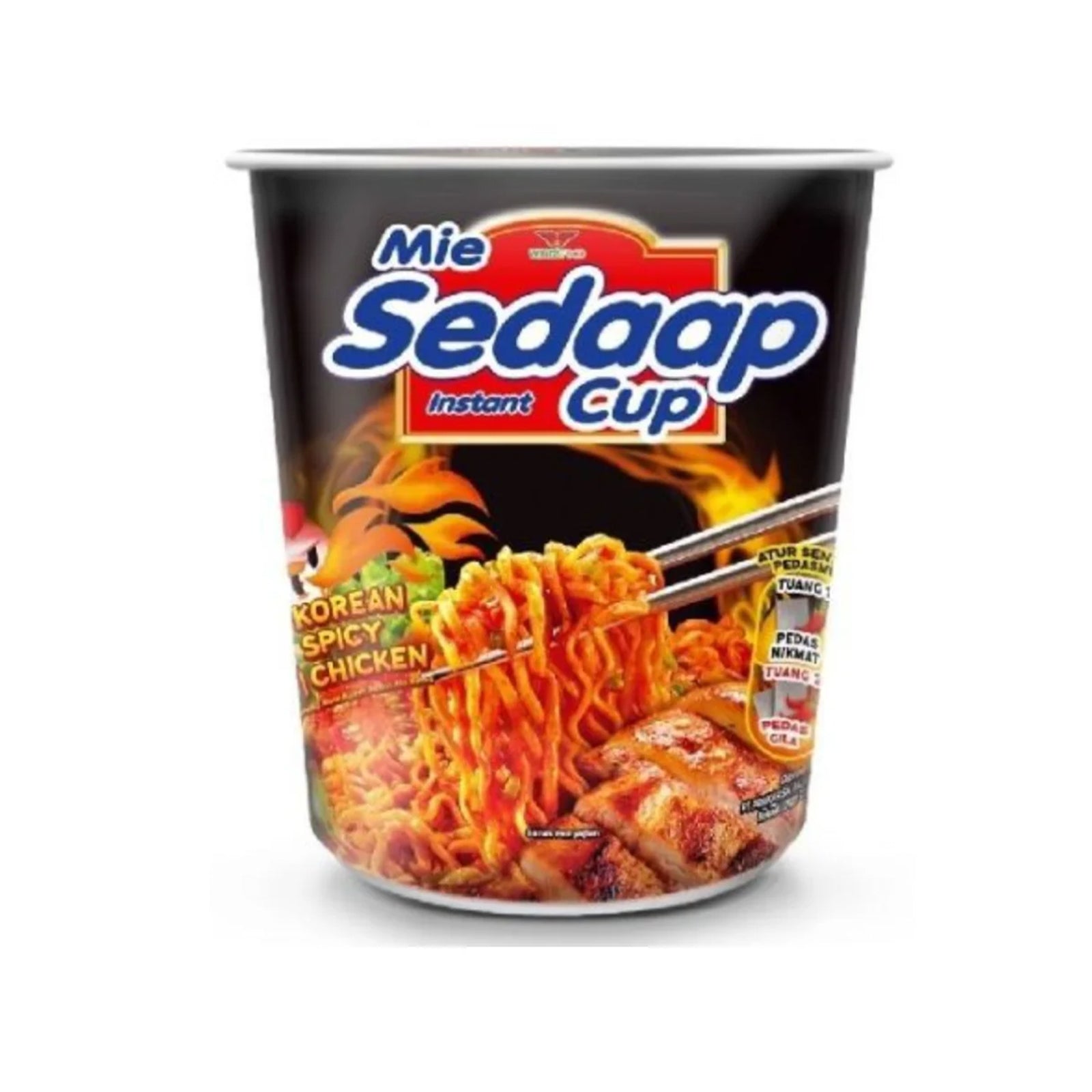 Mi Sedaap Korean Spicy Chicken Instant Noodle Cup 81g
