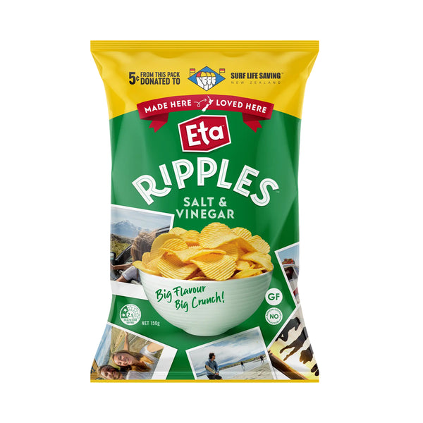 ETA Ripple Potato Chips Salt and Vinegar 150g (highest price)
