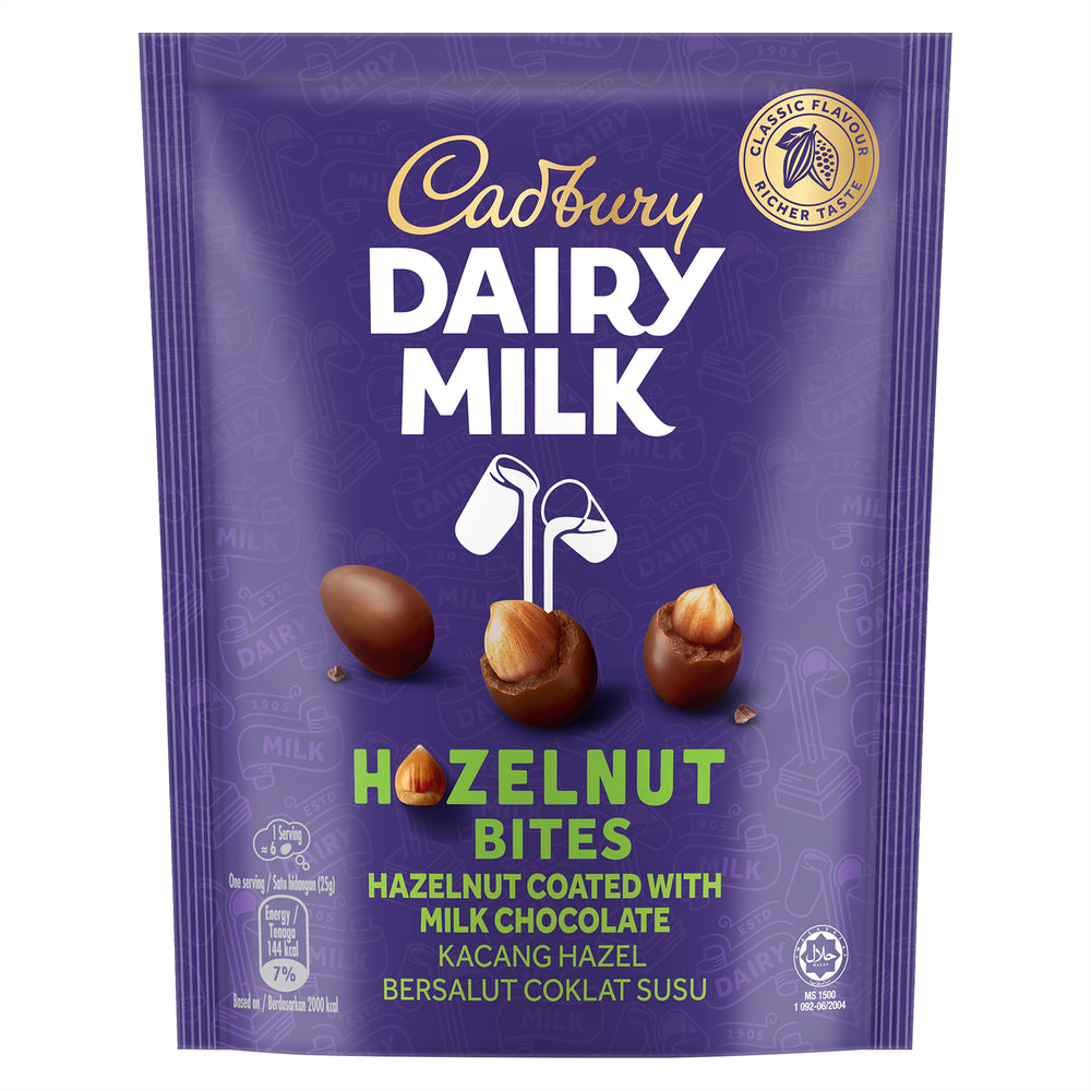 Cadbury Dairy Milk Hazelnut Bites 50g