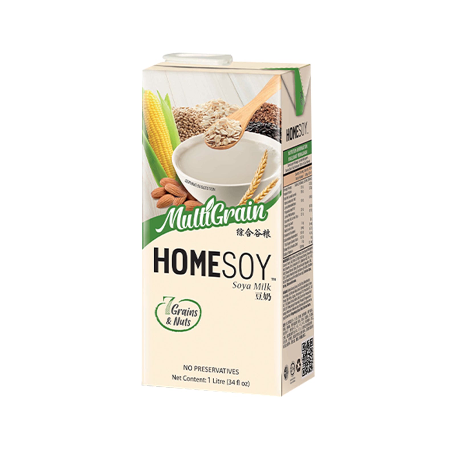 Homesoy Soya Milk Mutligrain 1L