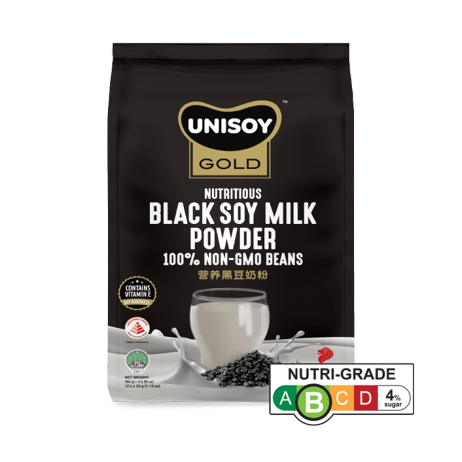 Unisoy Nutritious Black Soy Milk Powder 384g