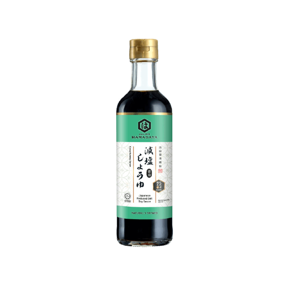 Hamadaya Japanese Reduced Salt Soy Sauce 500ml