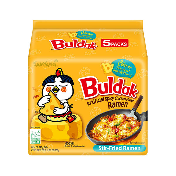 Samyang Hot Chicken Cheese Ramen 140g x 5 (highest price)