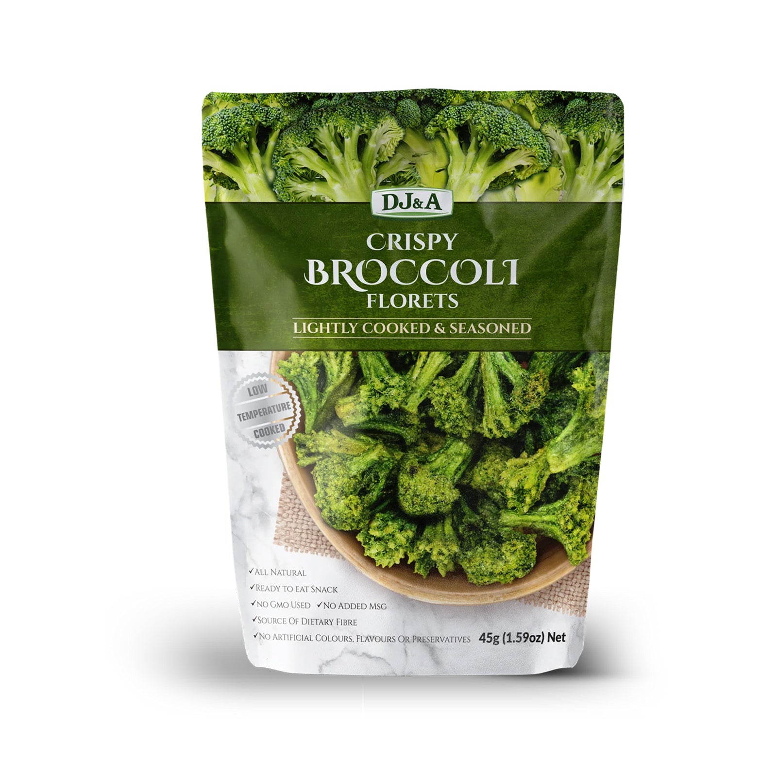DJ and A Broccoli Chips 25g