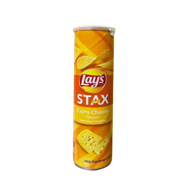 Lays Stax Extra Cheese Potato Chips 135g (highest price)