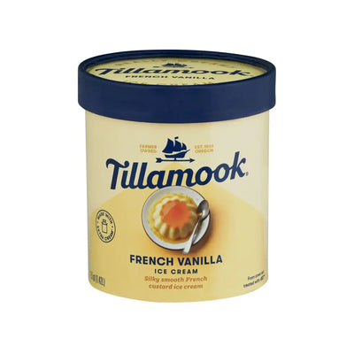 Tillamook French Vanilla Ice Cream Tub 1.42L