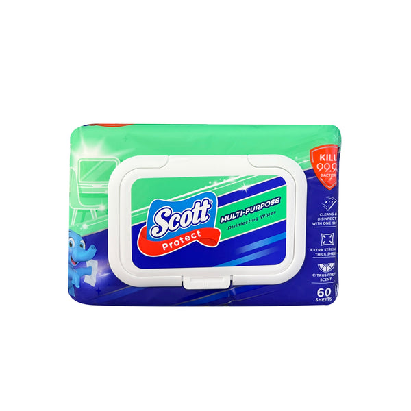 Scott Protect Multipurpose Wipes 60sheets (highest price)