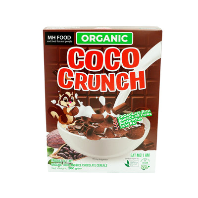mh food organic coco crunch cereals 200g