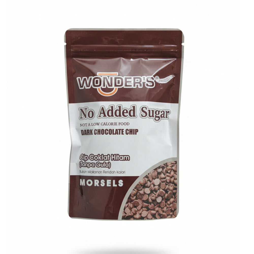 Wonders Sugar Free Chocolate Chips 200g