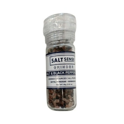 Salt Sense Salt & Black Peppercorn Grinder 80g