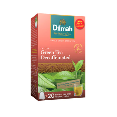 Dilmah Decaffeinated Ceylon Green Tea 20 pcs/pack