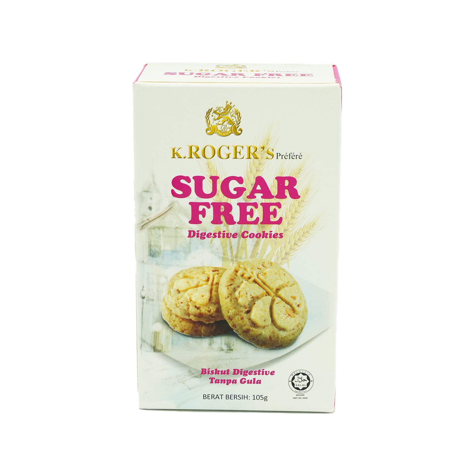 Krogers Sugar Free Digestive Cookies 105g