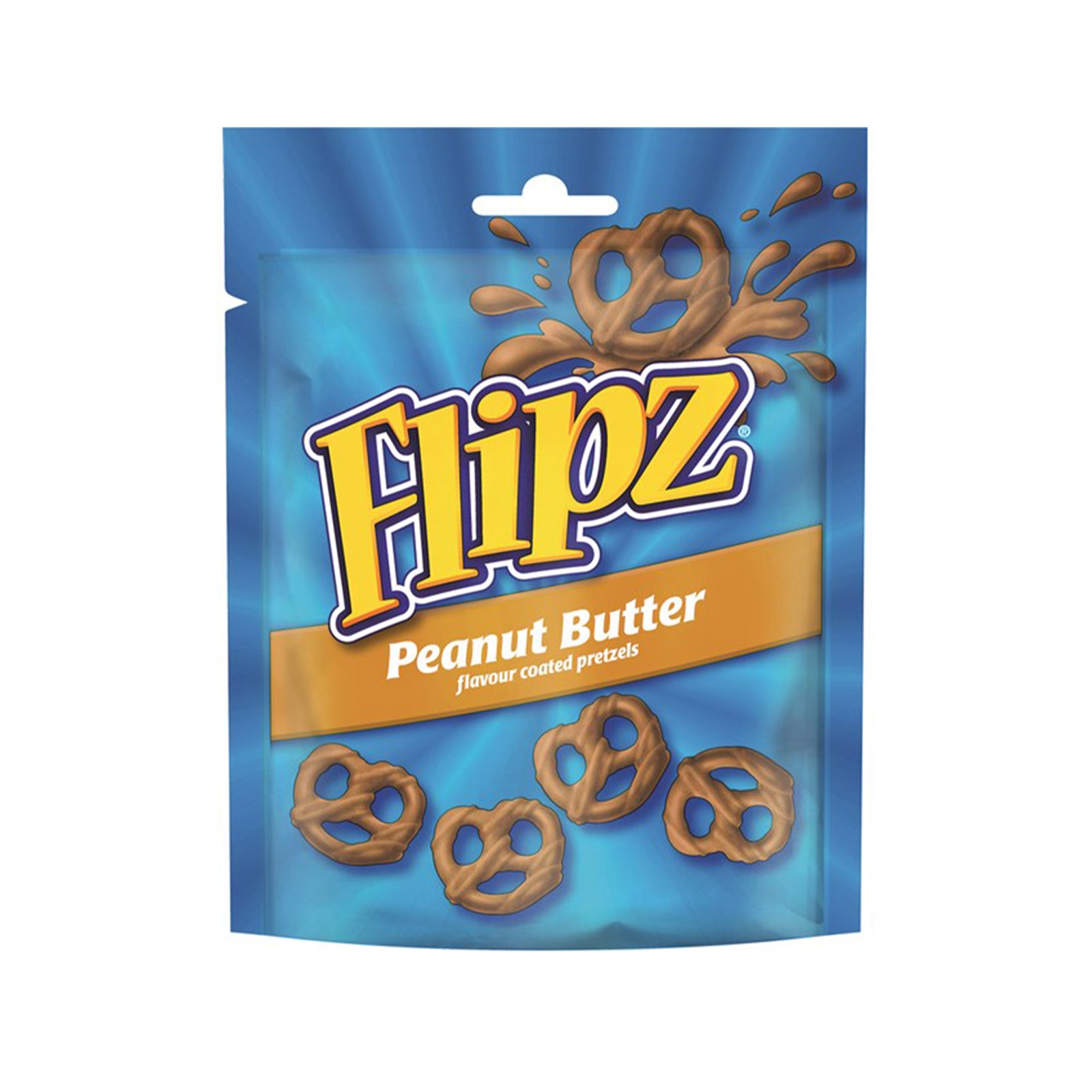 Flipz Peanut Butter Coated Pretzels 90g
