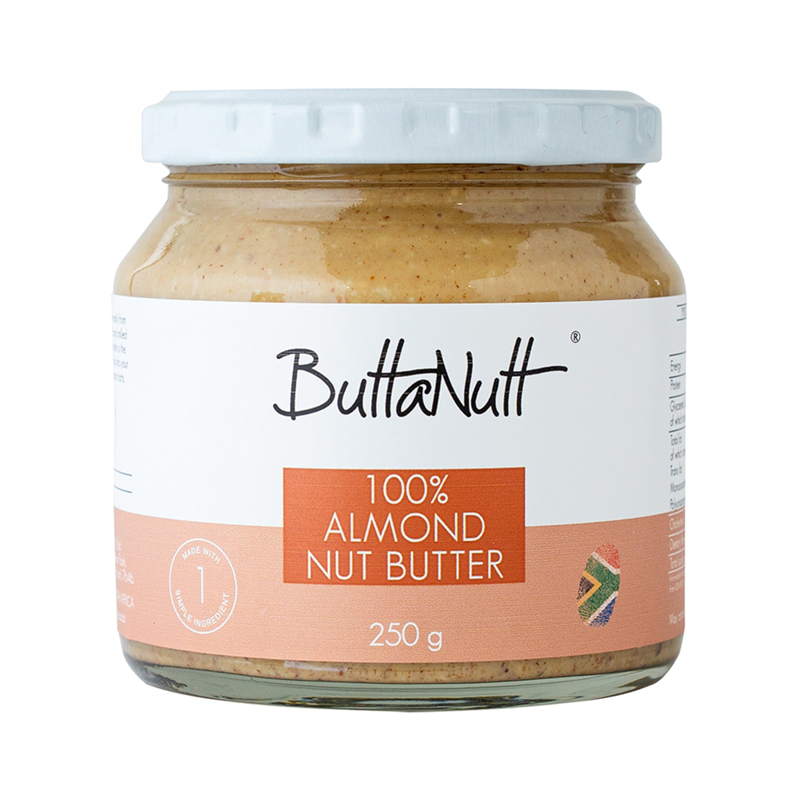 Buttanutt 100% Almond Spread 250g