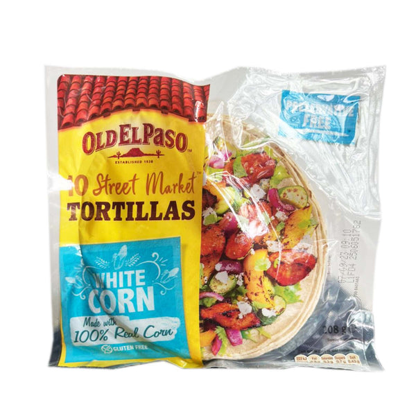 El Paso White Corn Tortilla Wraps 208g (highest price)