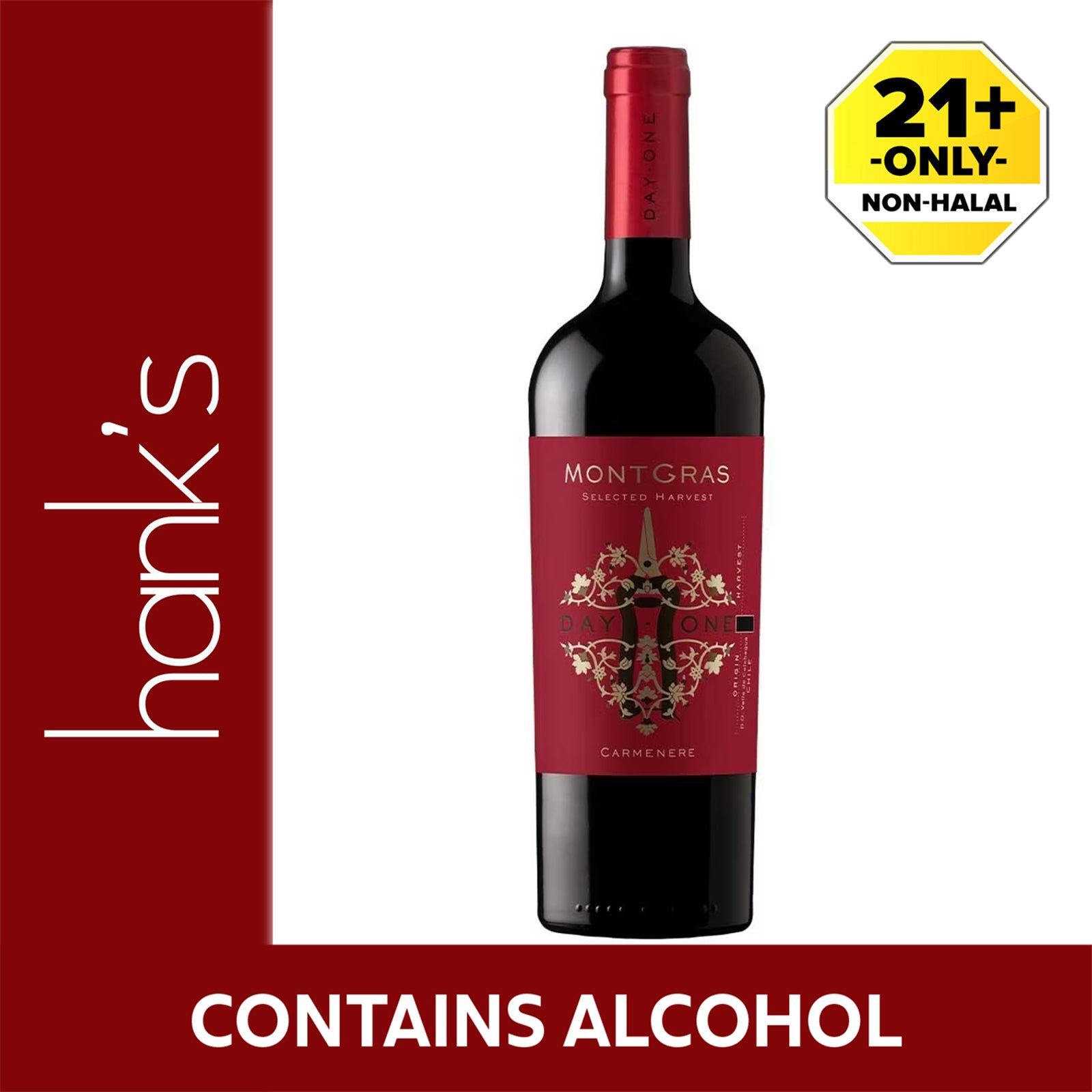 Montgras Day One Carmenere 750ml