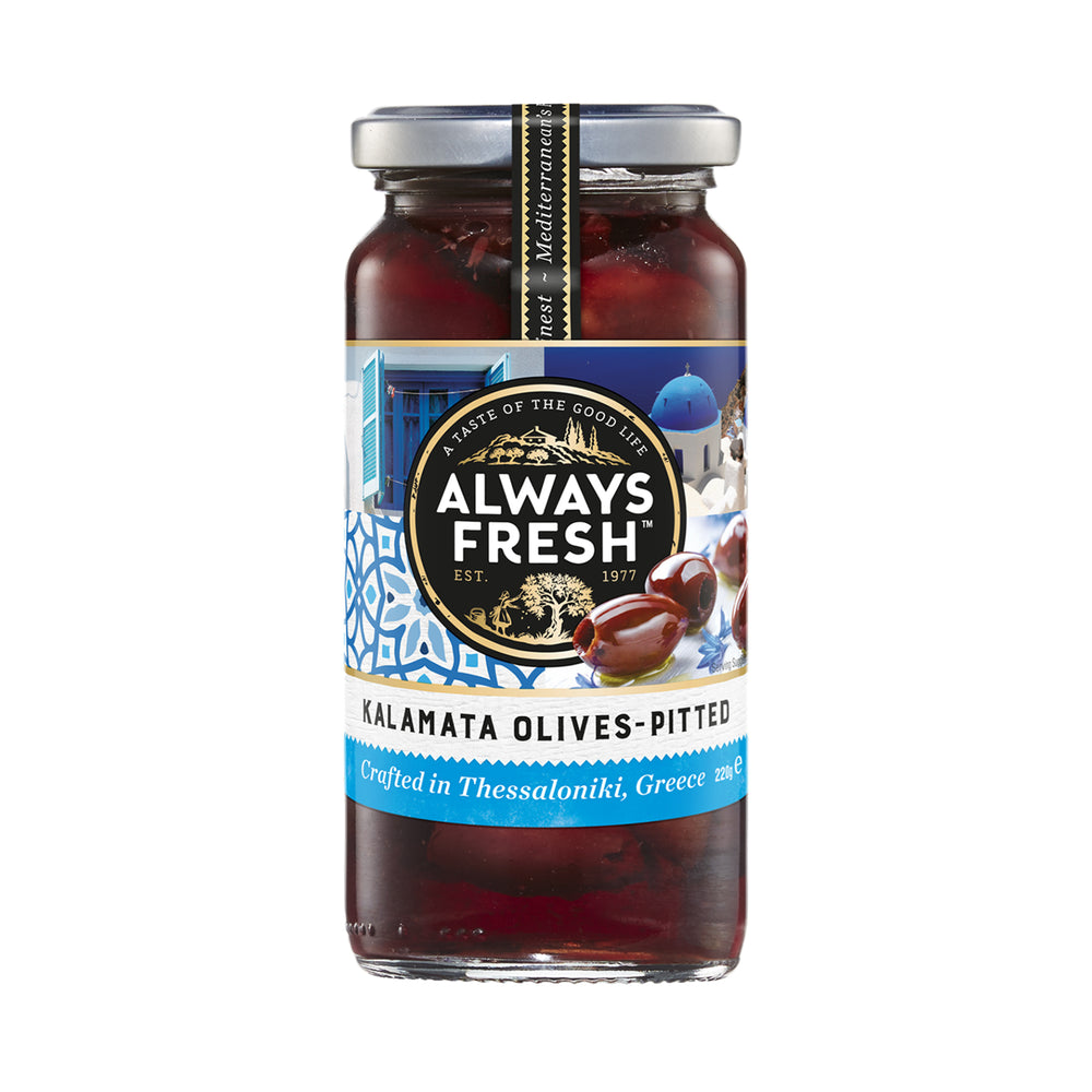 Always Fresh Pepper Stuffed Kalamata Olives 220g