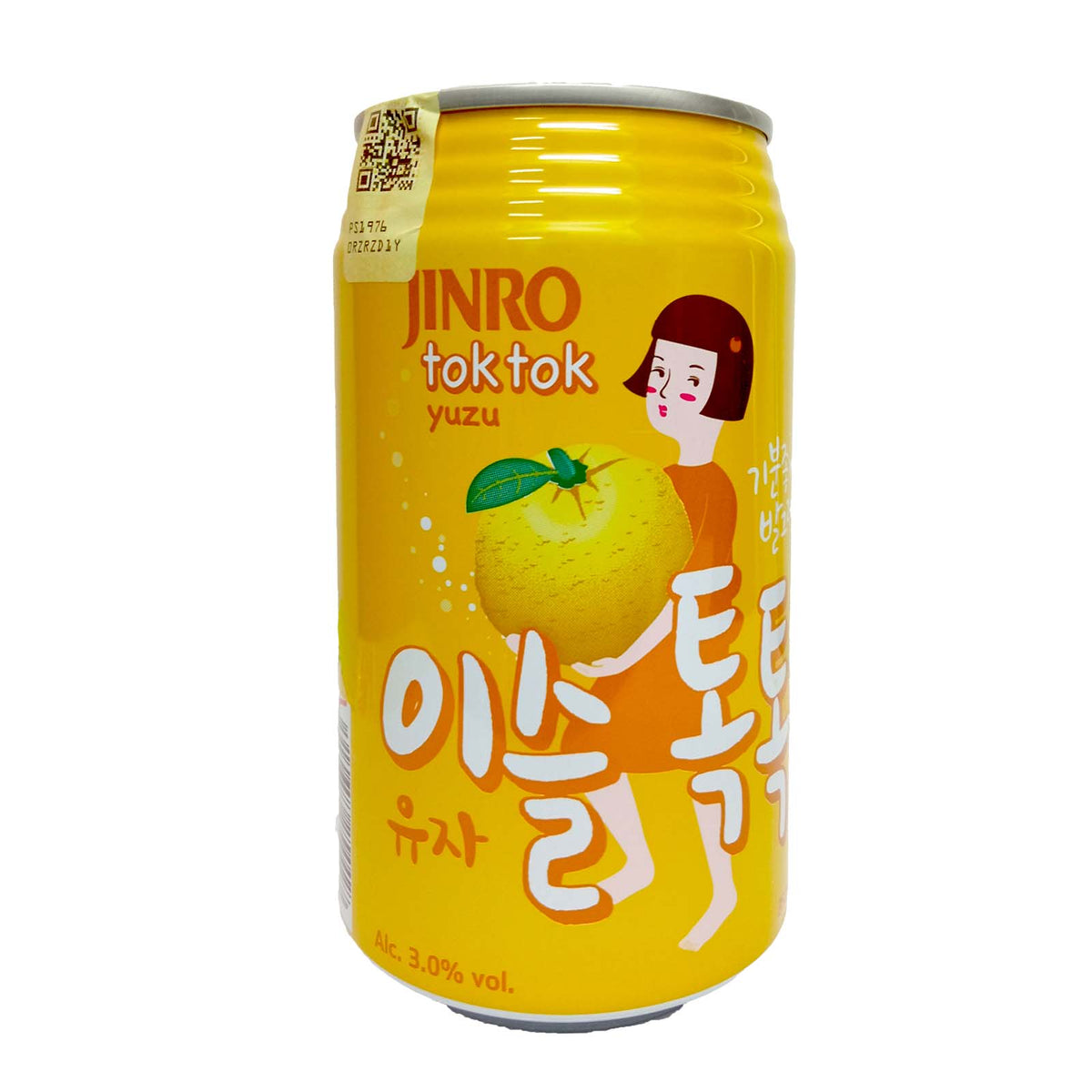 [NON-HALAL] Jinro Tok Tok Yuzu 350ml