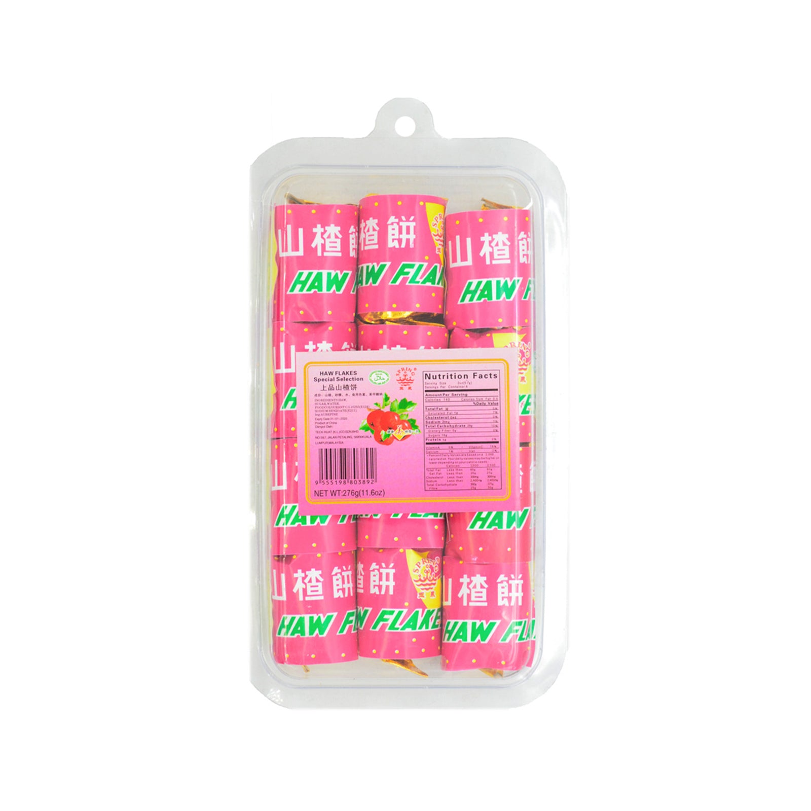 Spring Haw Flakes 12unit 330g