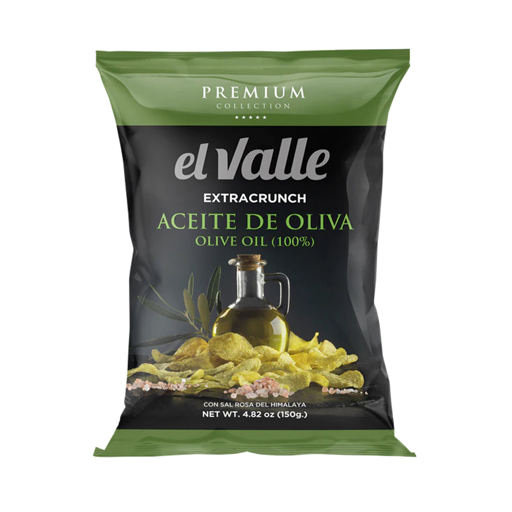 El Valle Olive Oil Chips with Himalayan Salt 150g