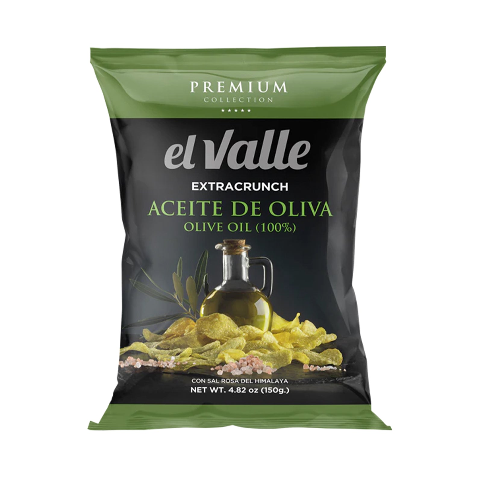 El Valle Olive Oil Chips with Himalayan Salt 150g