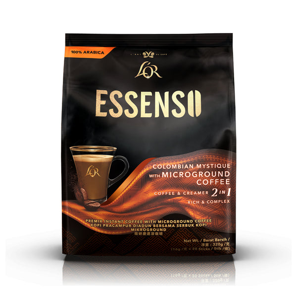 Lor Essenso Colombian Mystique with Microground Instant 2 in 1 Coffee 16g x 20 (highest price)