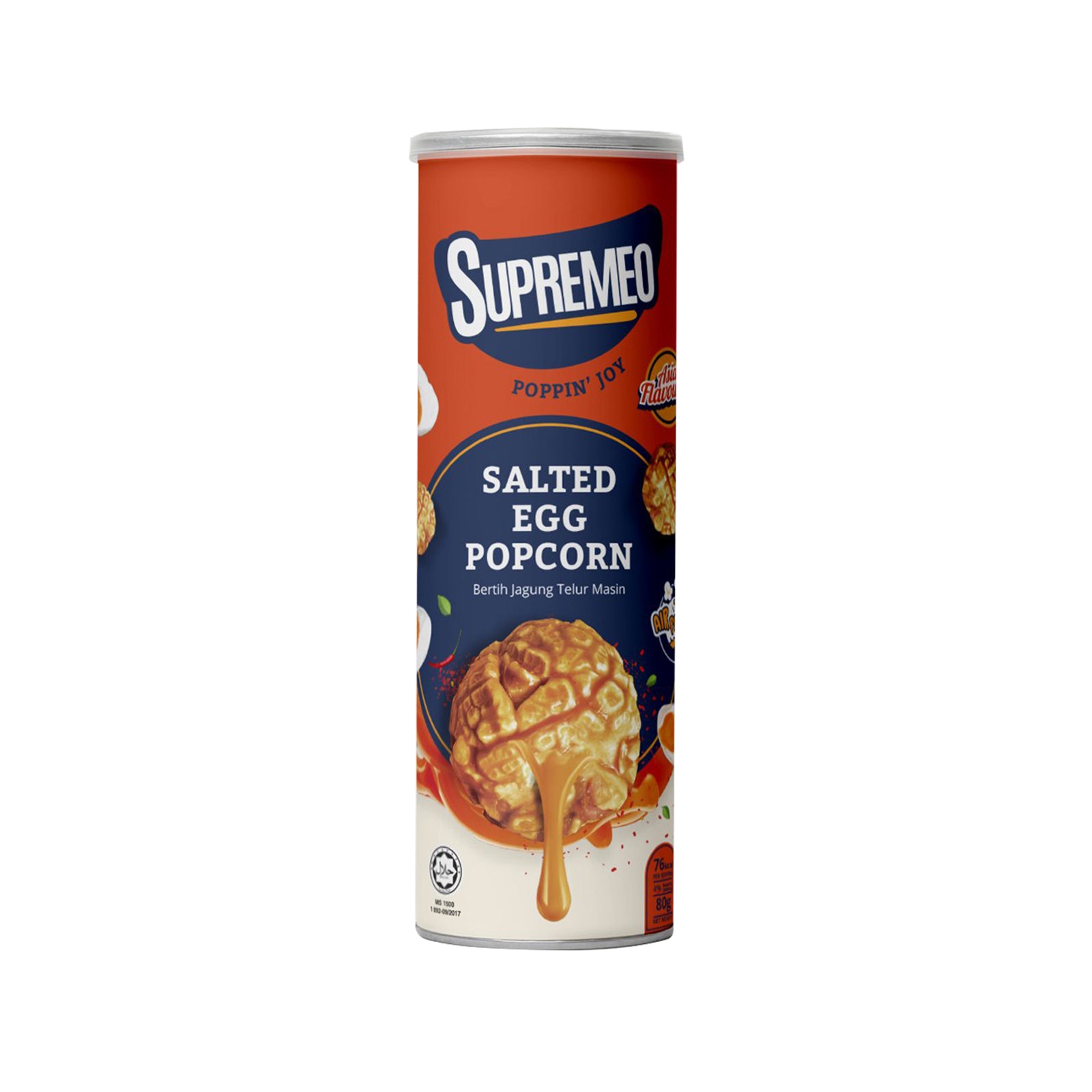 Supremeo Salted Egg Popcorn 80g