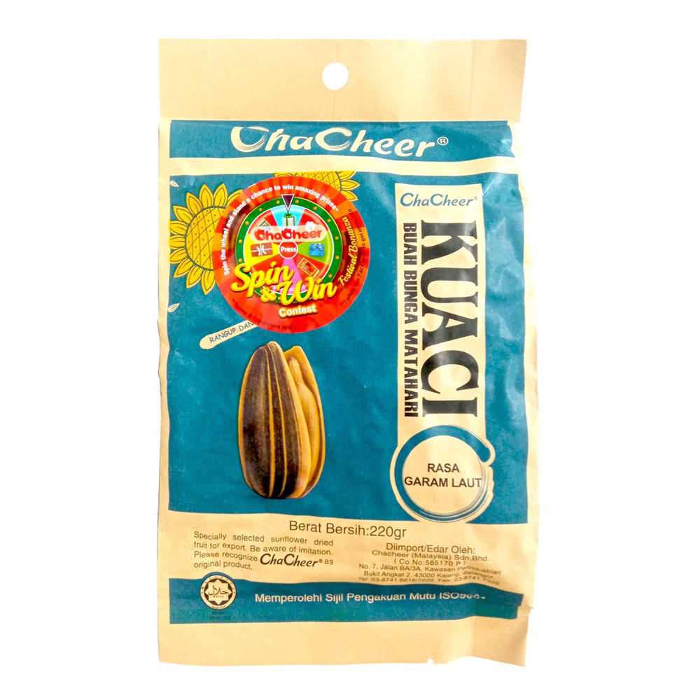 Chacheer Sunflower Seeds Sea Salt 220g