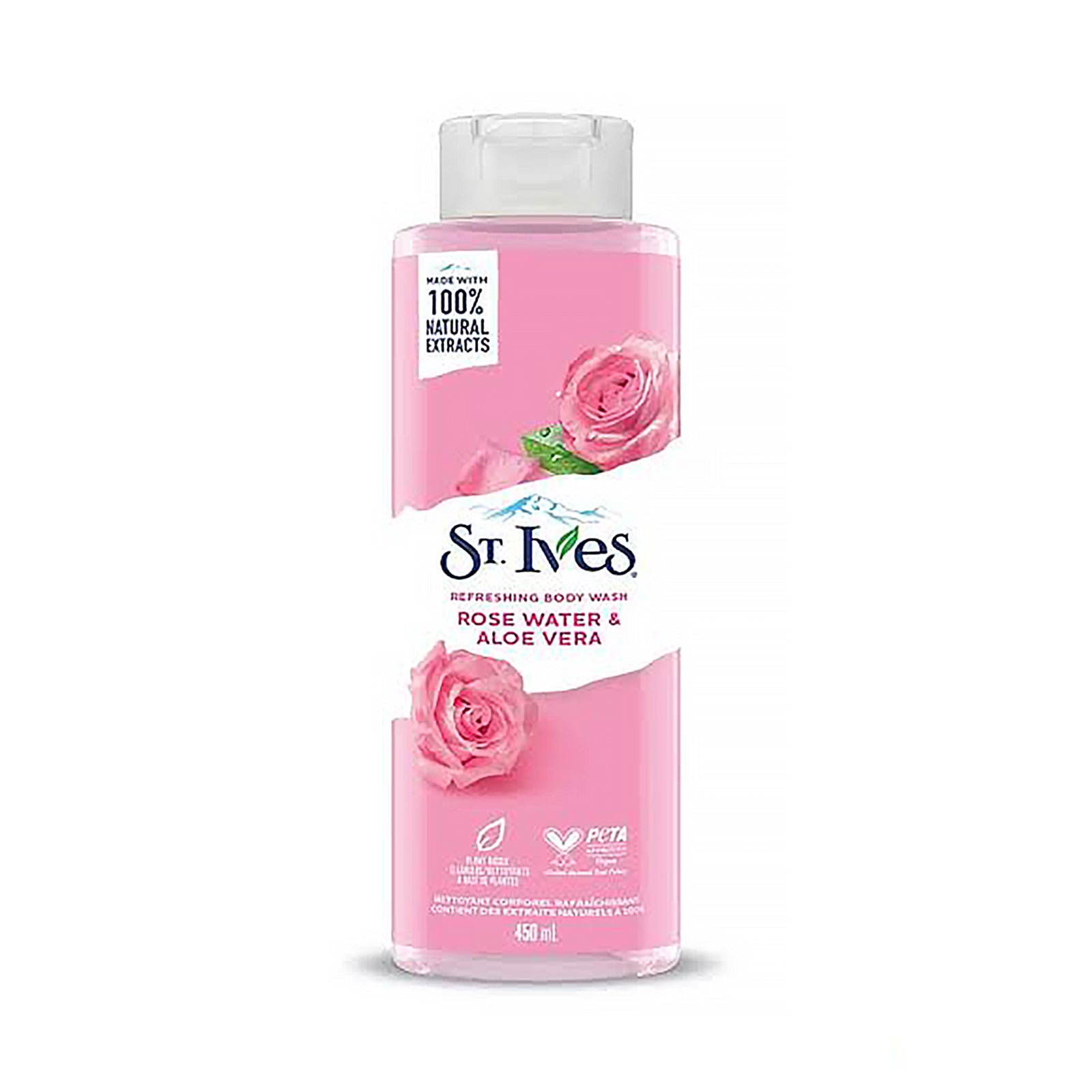 St.Ives Rose Water & Aloe Vera Bodywash 473ml