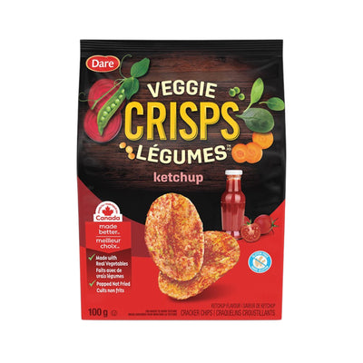 Dare Food Veggie Chips Legume (Tomato Ketchup Flavour) 100g