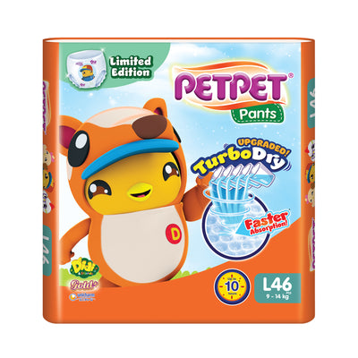 PETPET Pants Gold Super Jumbo Pack (Large) 46pcs/pack