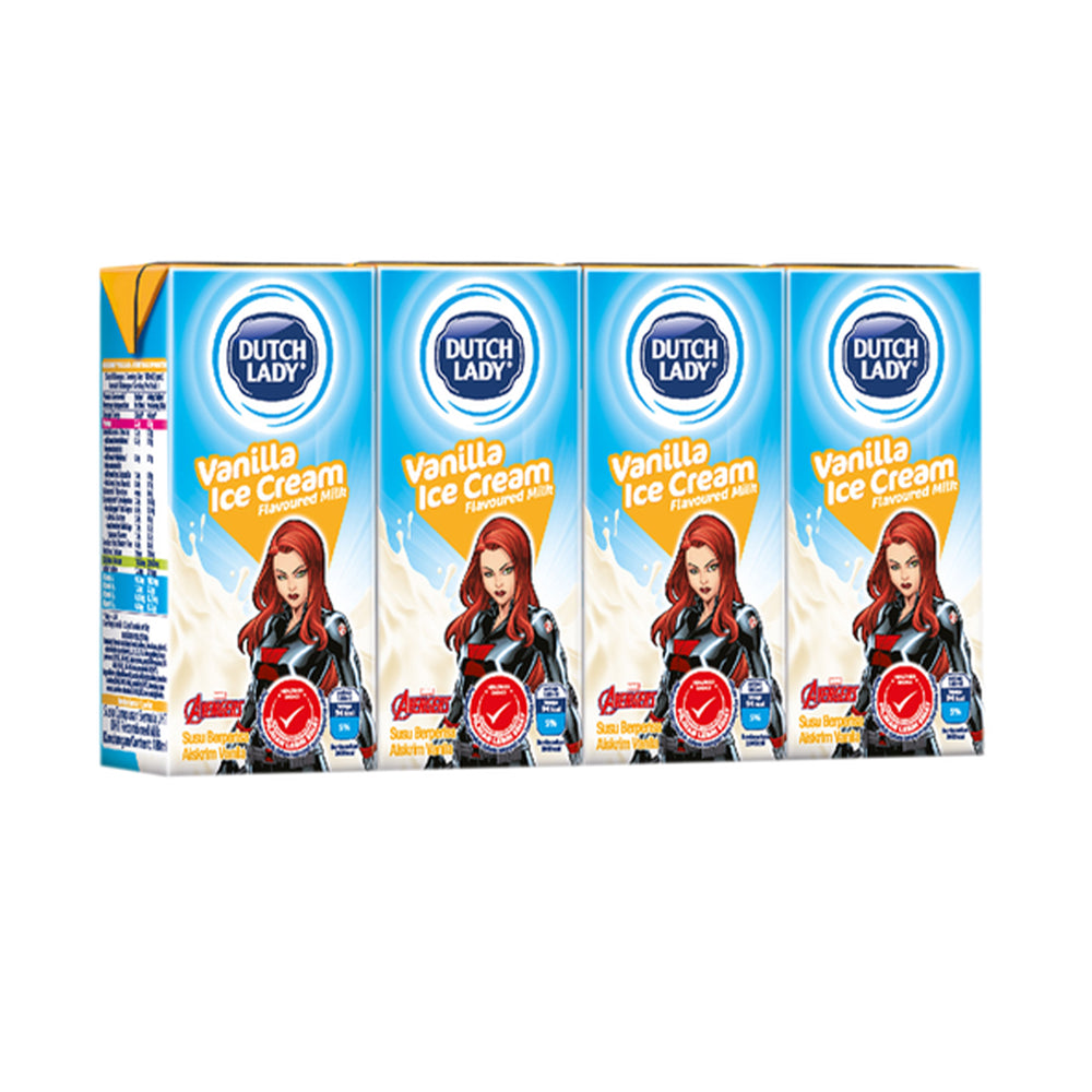 DL UHT Vanilla Ice Cream 180ml x 4