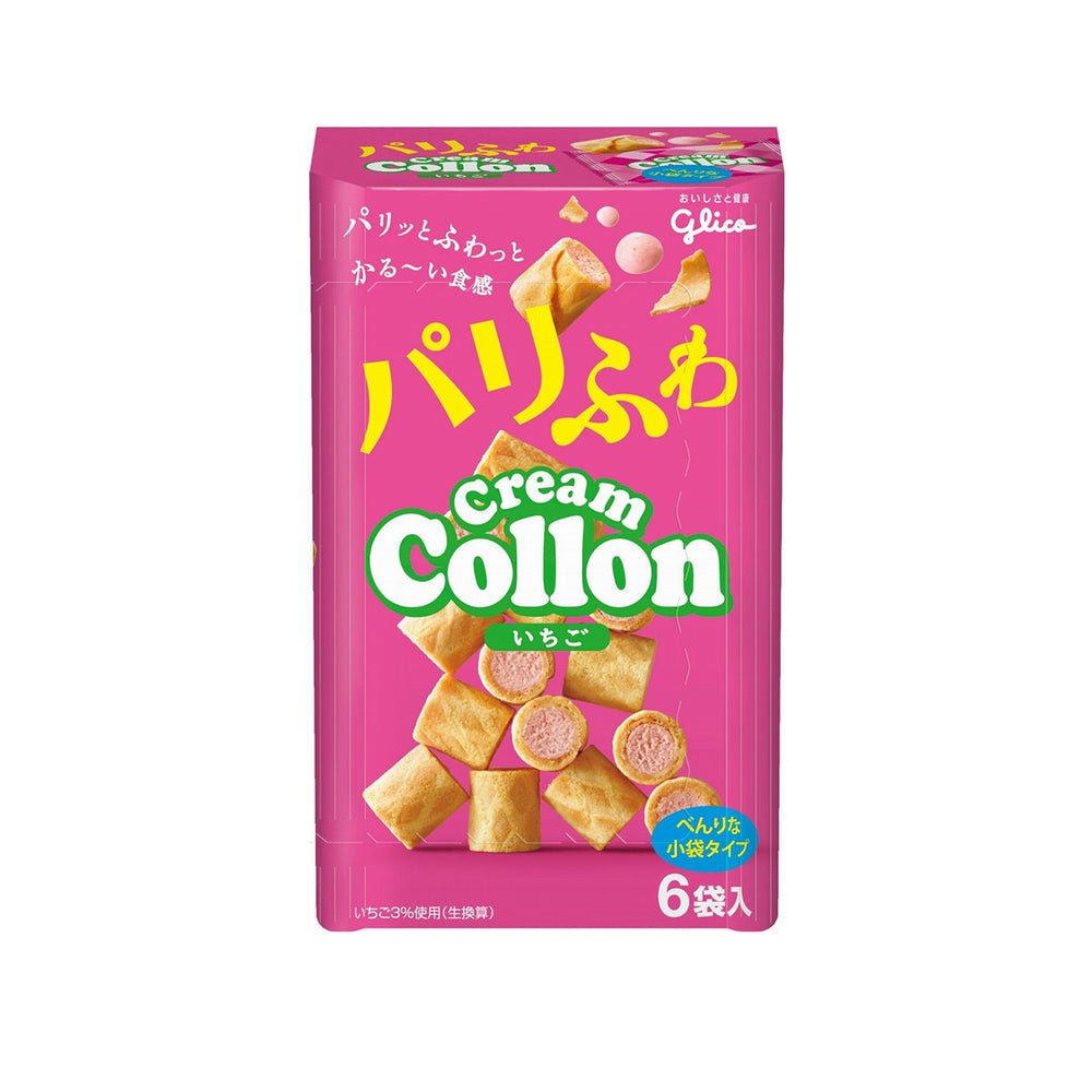 Glico Collon Strawberry Cream Cookie 81g