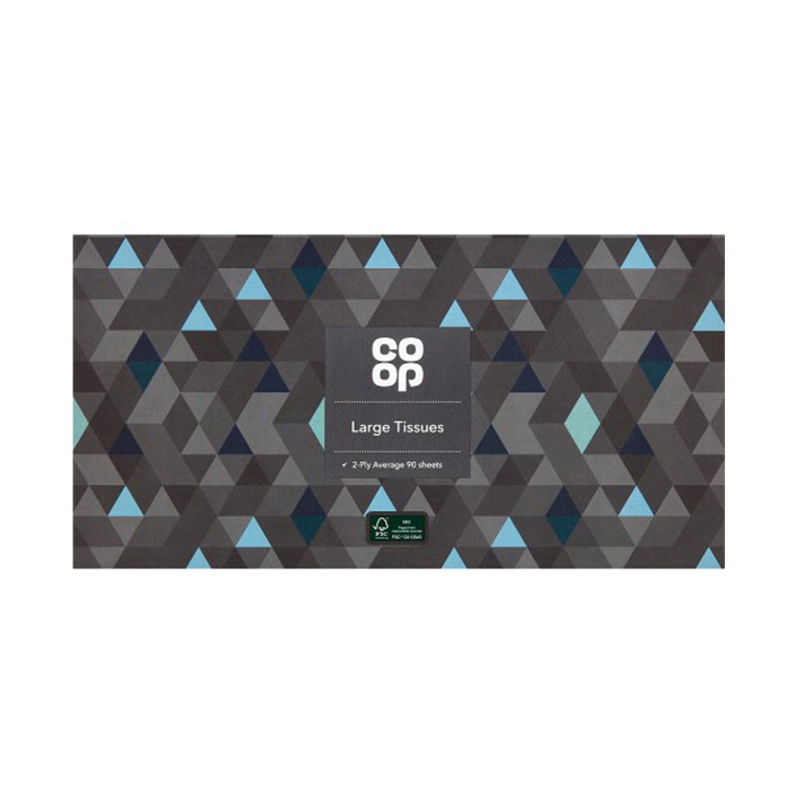Co Op Large Tissues 2Ply 90pcs/pack