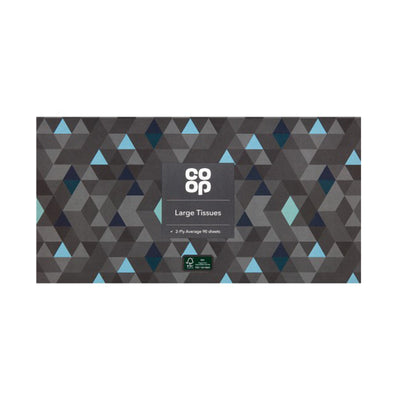 Co Op Large Tissues 2Ply 90pcs/pack